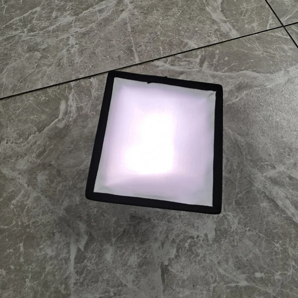 

2Pcs Foldable Soft Flash Diffuser 15x17cm Portable Photography Video Light Cover Diffuser Sock Reflector Portable Softbox