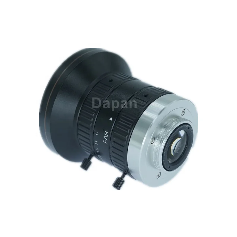 Объектив с креплением C 8 МП, 1 дюйм, 8 мм, низкие искажения, F1.8, объективы машинного зрения с ручной диафрагмой FA для промышленной камеры