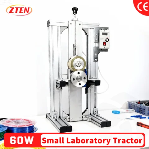 Small laboratory traction machine for wire, wire, pipe, drawing, drawing, plastic pulling, elongation for extruder machine