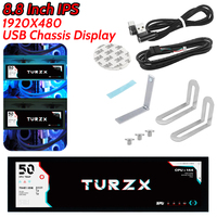 8.8 Inch IPS Type-C Secondary Screen Secondary Display AIDA6 Free 8.8in IPS Type-C Secondary Screen Sub Screen for Computer Case