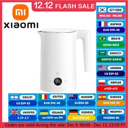 XIAOMI MIJIA Constant Temperature Electric Kettles 2 Stainless Steel 1800W LED Display Four Thermos Modes 220V Kettle Tea Coffee