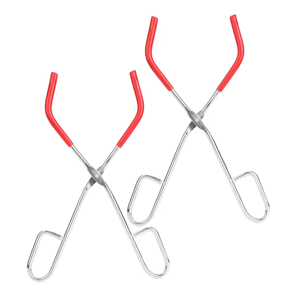 

2Pcs Lab Beaker Tongs Secure Grip Versatile Sizes Condenser Clamp Research Tool Scientific Experiment Accessories
