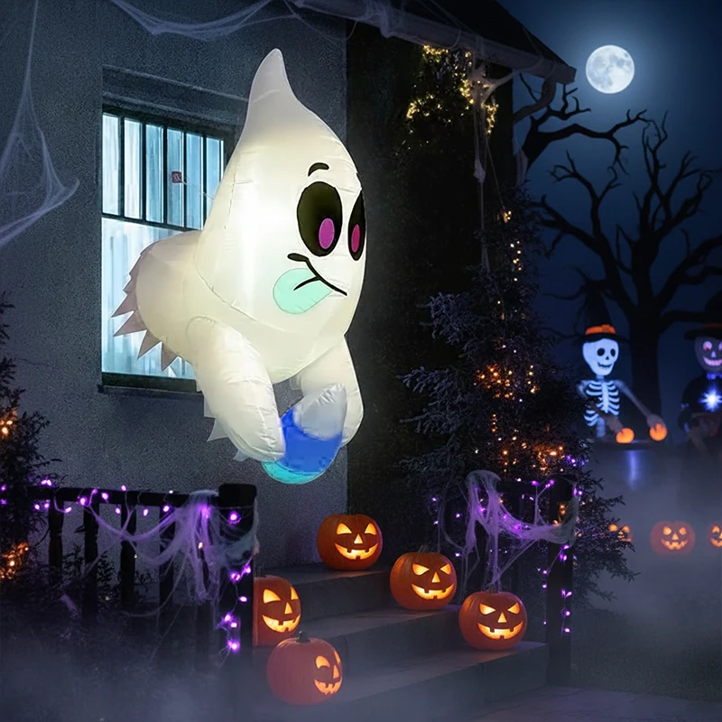 Durable Commercial Inflatable Halloween Model For Store Opening Promotion