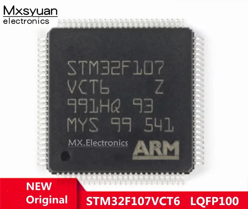 5 قطعة ~ 20 قطعة/الوحدة STM32F107VCT6 STM32F107 LQFP-100 MxsyuanBrand جديد الأصلي ، فقط متوفر في المخزون