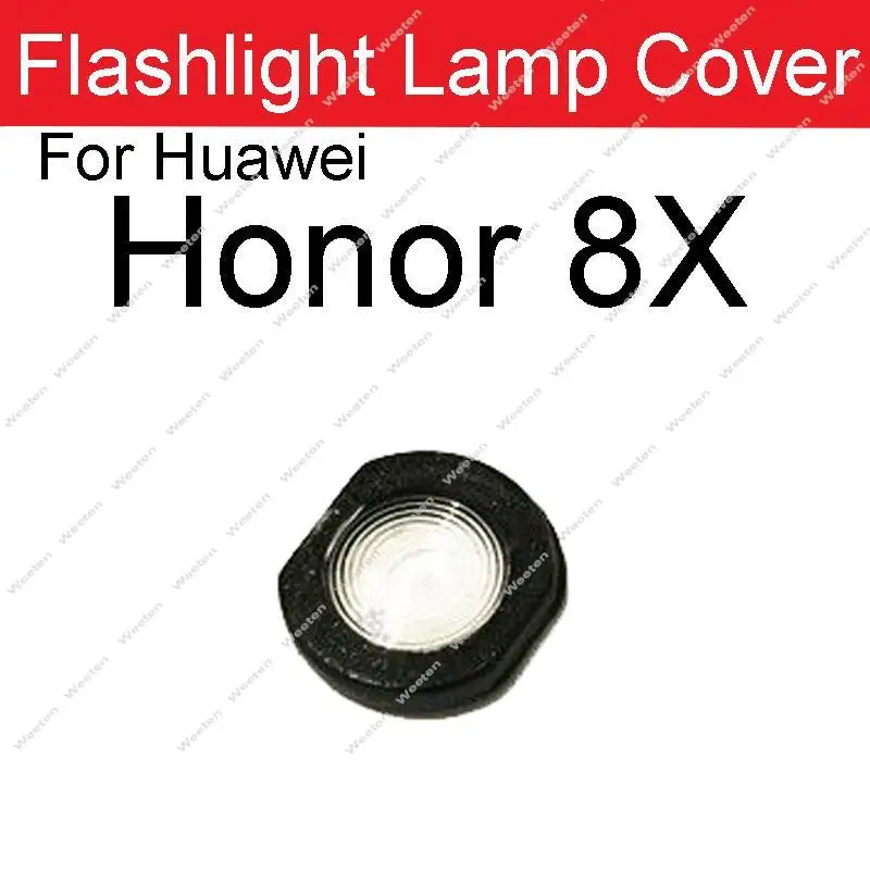 Back Flash Lamp Light Cover For Huawei Honor 7S 8 9X Pro 8 9 Lite 8X 9i Rear Camera Flash Lampshade Replacement