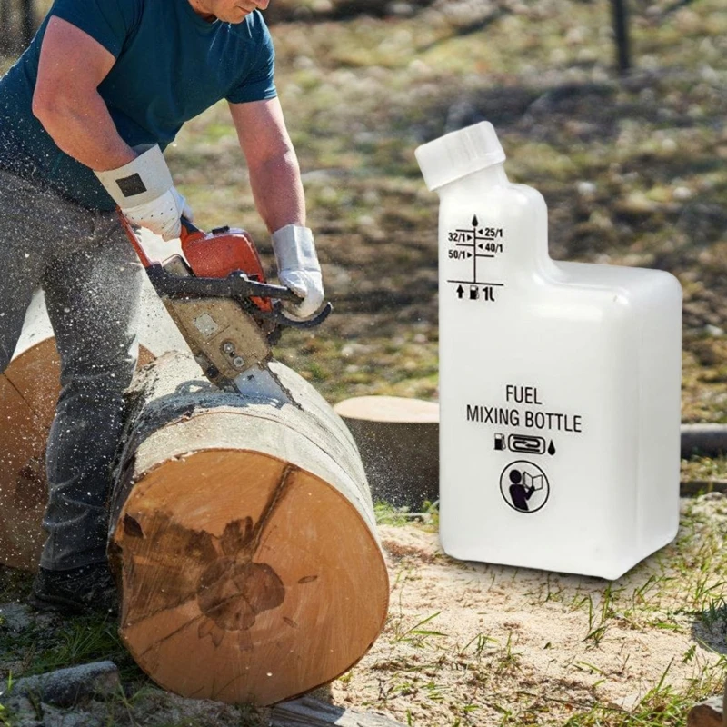 28GF 1L Engine Fuels Fuels Botol Pencampuran dengan Rasio untuk Mesin Berkebun