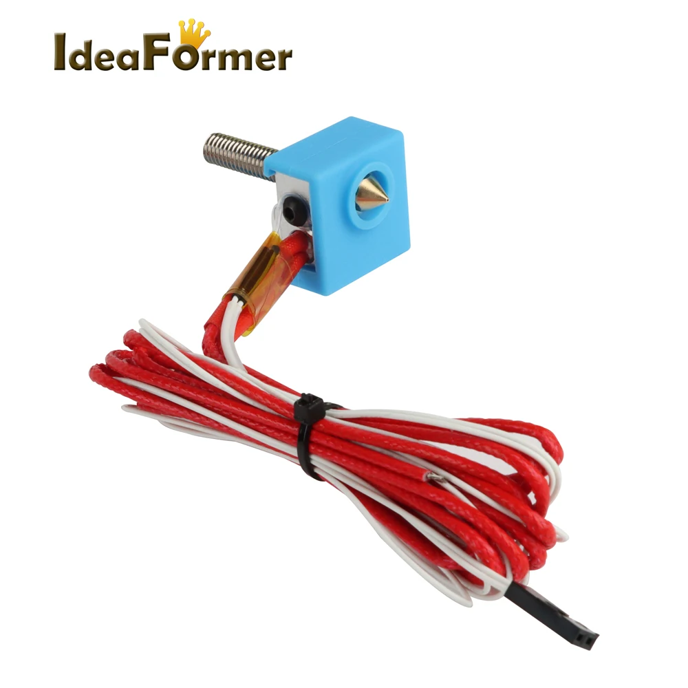 3D Printer MK8 Hotend 12V 24V 40W Assembled Kit J-Head 0.4mm Nozzle 1.75mm Filament For Anet A2 A8 3D Printer Parts Universal