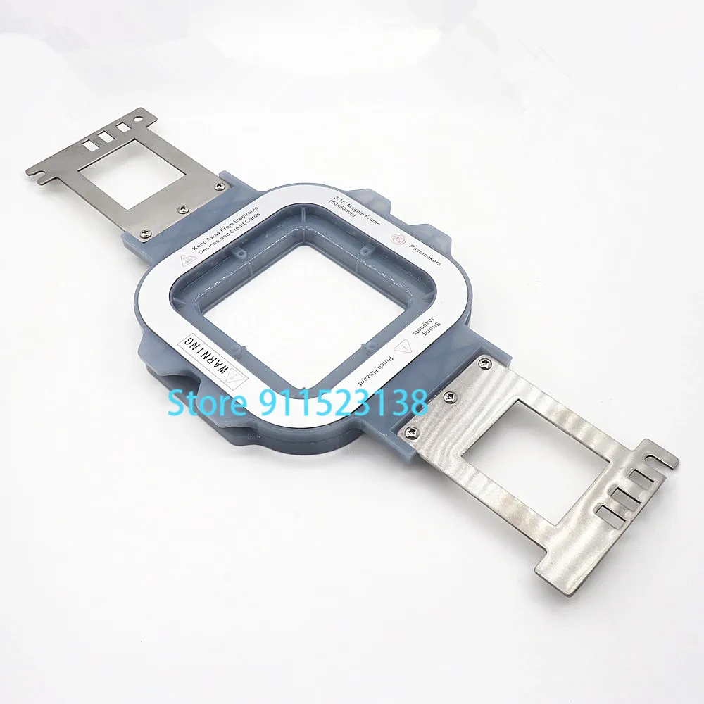 

Good Quality Tajima China Cap Tubular Embroidery Machine Spare Parts Magnetic Frame Hoop 80x80mm 3.15x3.15 Inches Length 395mm