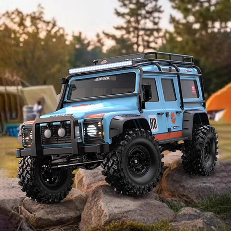 MJX H8H V3 1:8 H8P Brushless Power Climbing Off-road Vehicle Differential Lock Second Gear 4WD H8P Remote Control Car Model Car