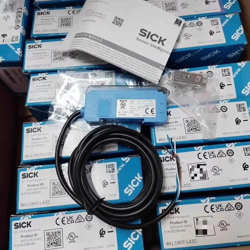 WLL180T-L432 Brand New Original SICK Sensor 6039099 Fiber Amplifier Suitable for Industrial Automation Control Systems