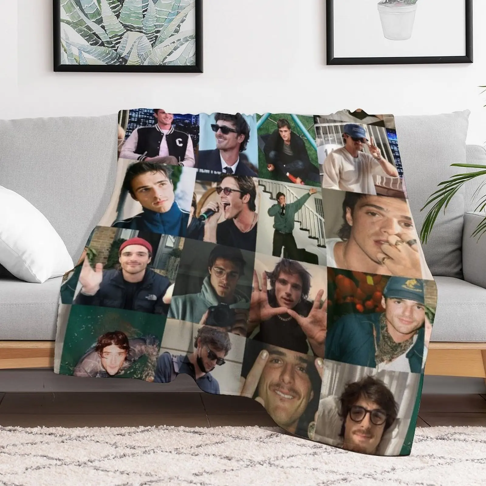 Jacob Elordi Throw Blanket