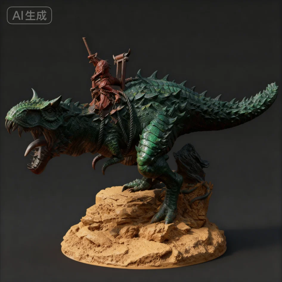 

The height of man 60mm 80mm Resin model kit self-assembly and coloring（3D Printing ）TD-7576/3D