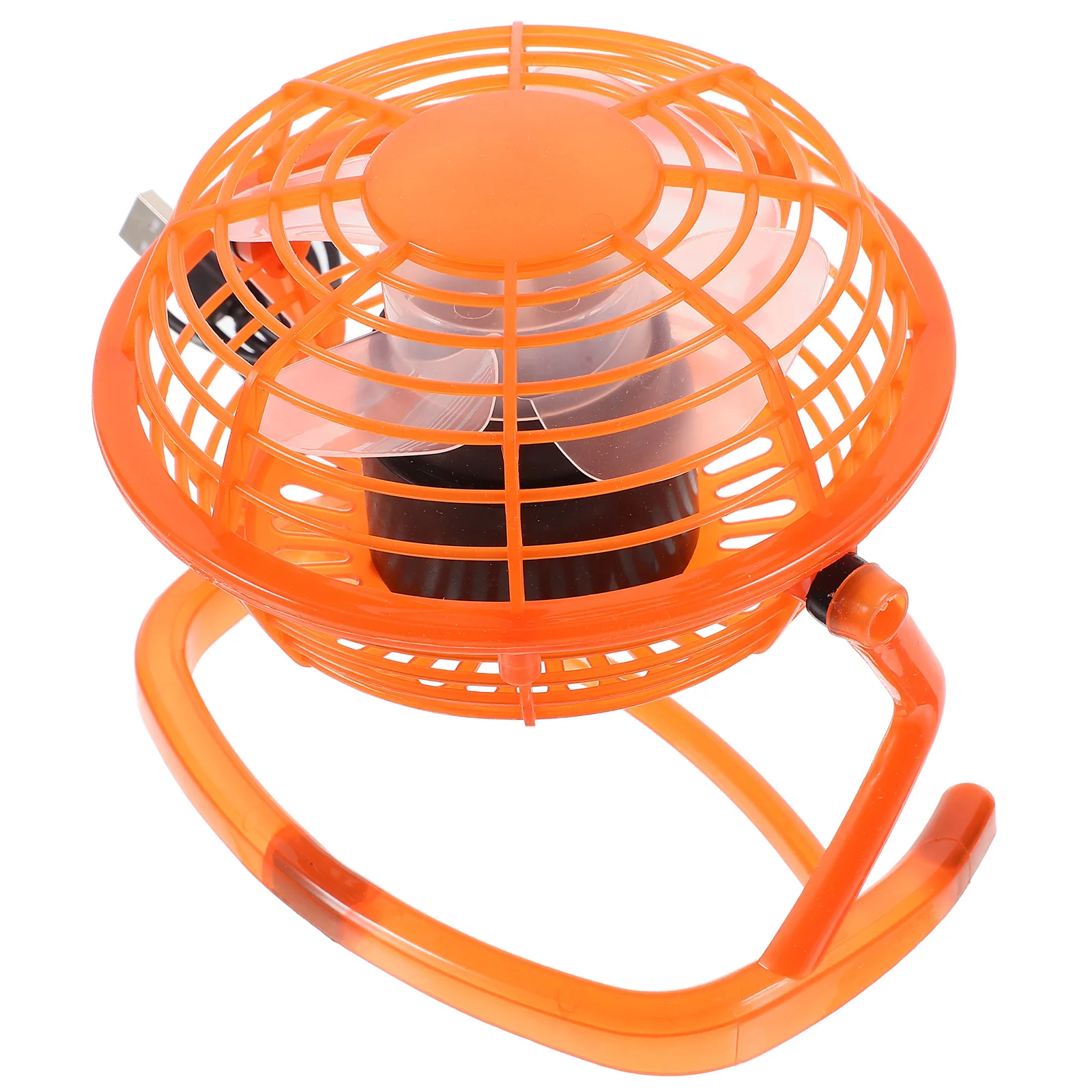 

Hand Held Fan Small USB Electric Handheld Orange Fashionable Grey Office