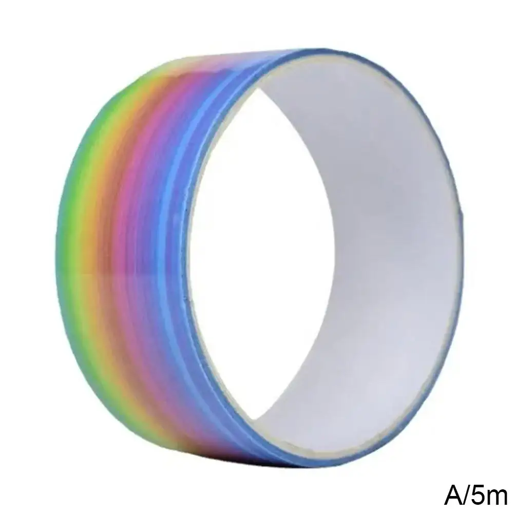 Tape Ball Decompression Adhesive Rolling Diy Funny Toys Color Duct Tape 1/5M Balls Sticky Rolling Decorative Tape Ball E6I2