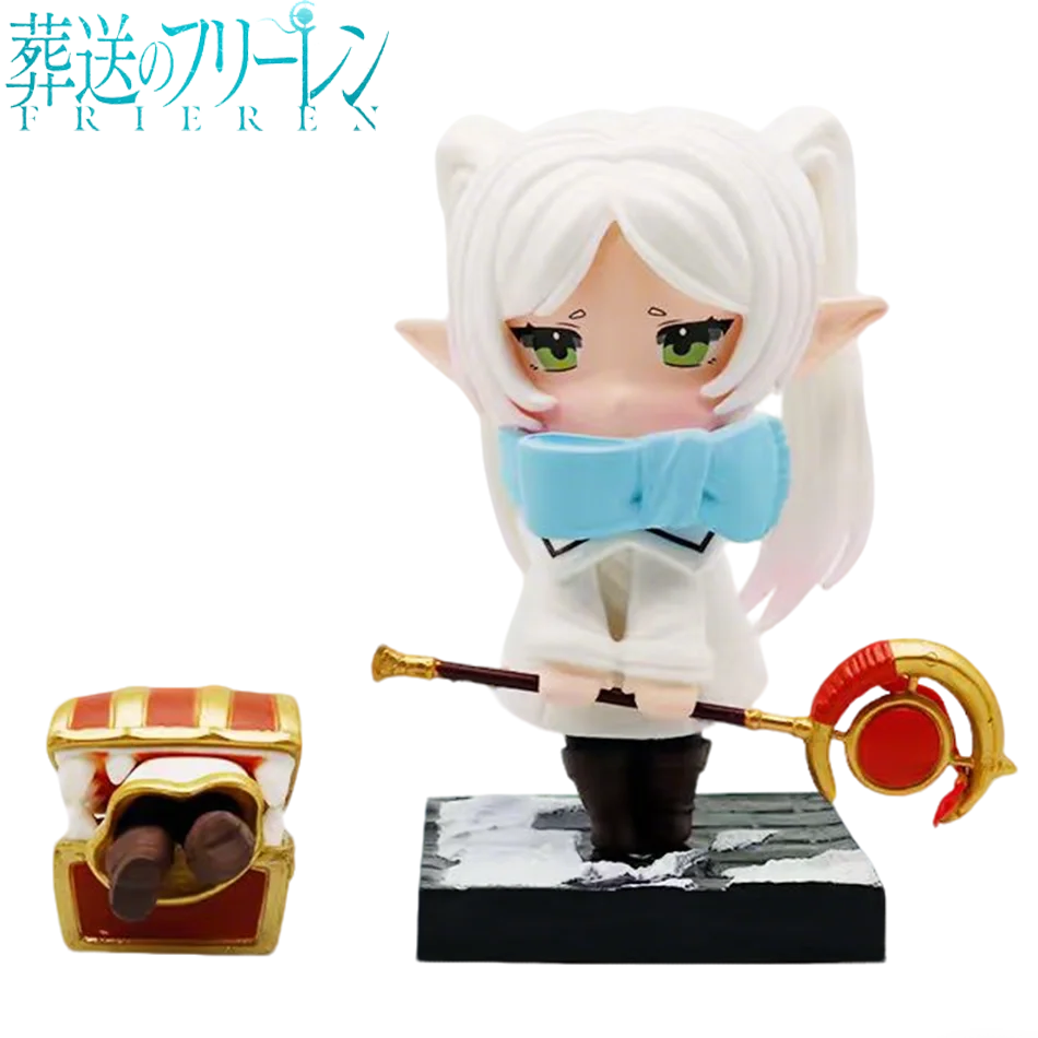 

17cm 6.6 inch Anime Frieren Action Figures Pvc Statue Desktop Ornamen Collection Statue Model Decoration Room Desk Toy Children