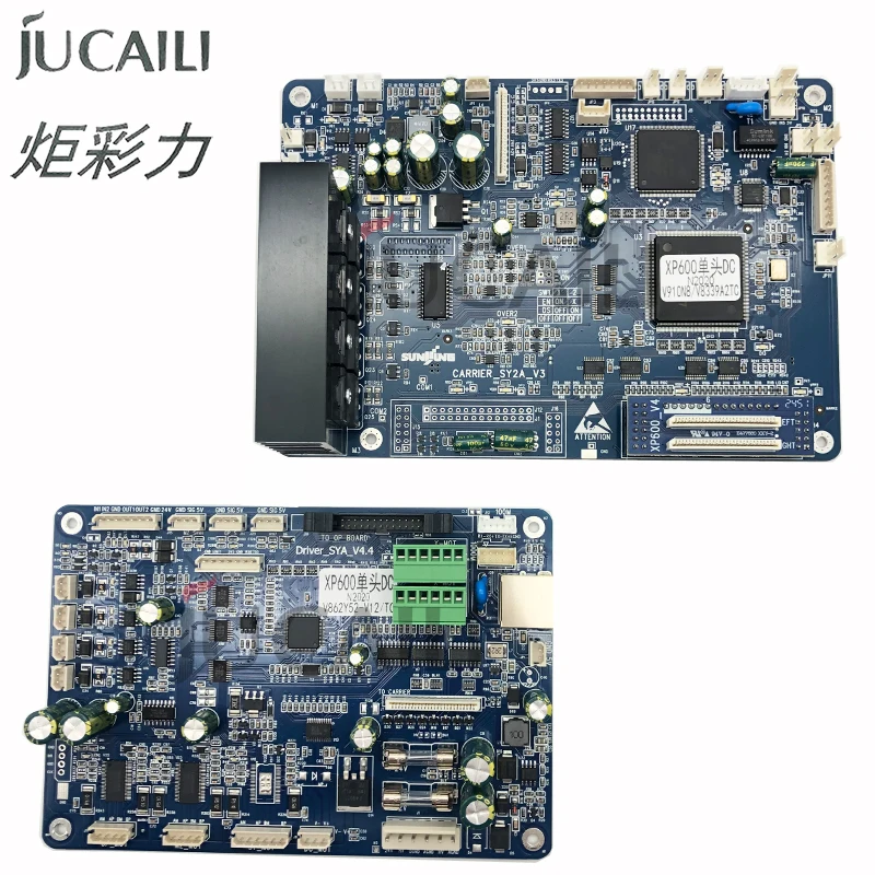 

Комплект платы управления Jucaili Senyang xp600 для печатающей головки Epson xp600, основная плата каретки для экосольвентного принтера V6/V12