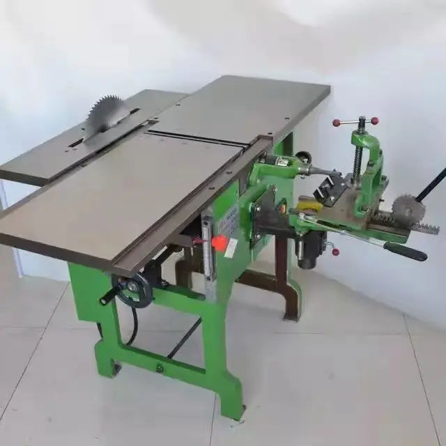 

Новая многофункциональная деревообрабатывающая машина: рубанок, циркулярная пила, станок для резки и сверления древесины. Горячая распродажа!