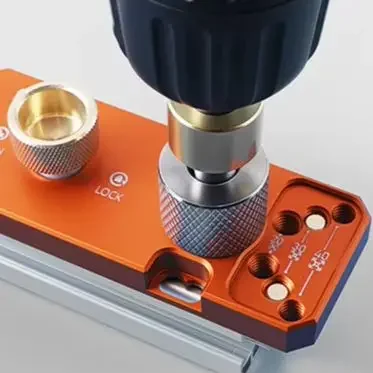 

Регулируемый направляющий инструмент для сверления алюминиевых профилей для серии 203040, комплект ступенчатой дрели M8 M6 и сверлильной втулки