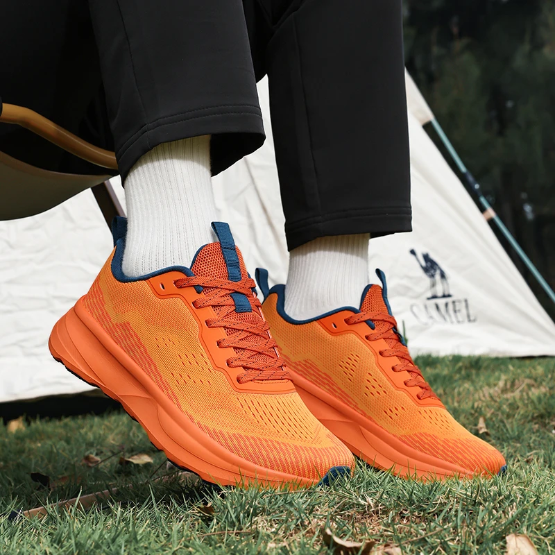 أزياء الرجال أحذية رياضية كاجوال الحد الأدنى واسعة اصبع القدم أحذية بيرفوت تنفس خفيفة الوزن احذية الجري صفر باطن أحذية المشي #2