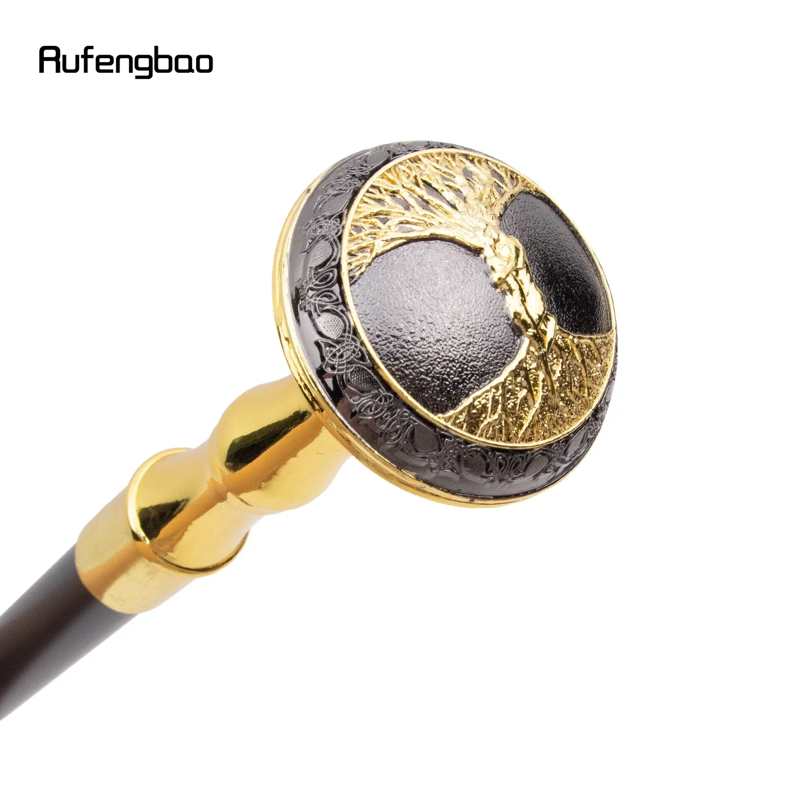 عصا المشي على شكل جذر شجرة سوداء على شكل طوطم عصا للمشي أنيقة للرجال كروسير Steampunk & Everyday 94 سم