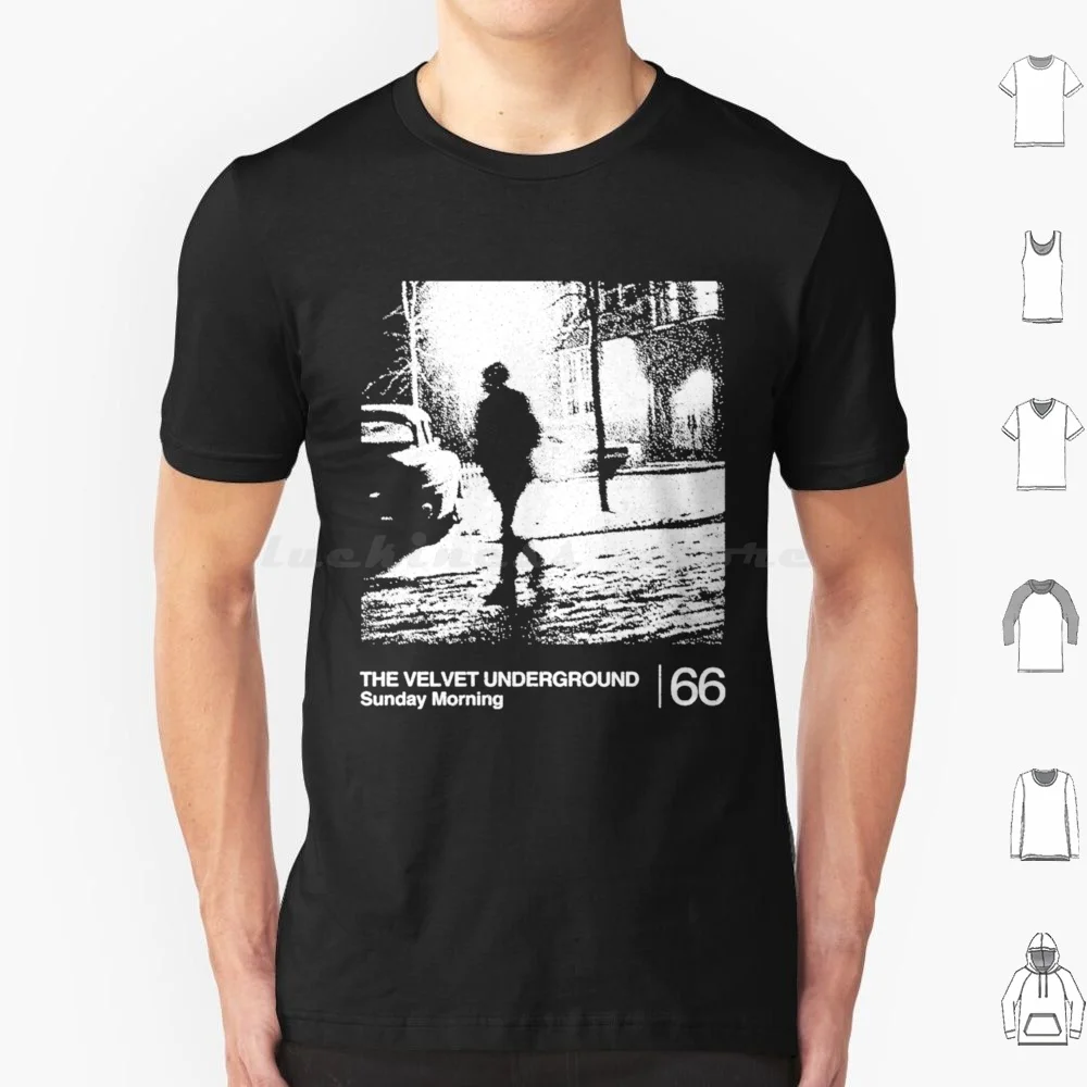 

Sunday Morning The Velvet Underground Minimalist Graphic Artwork Design T Shirt Cotton Men Women DIY Print The Velvet