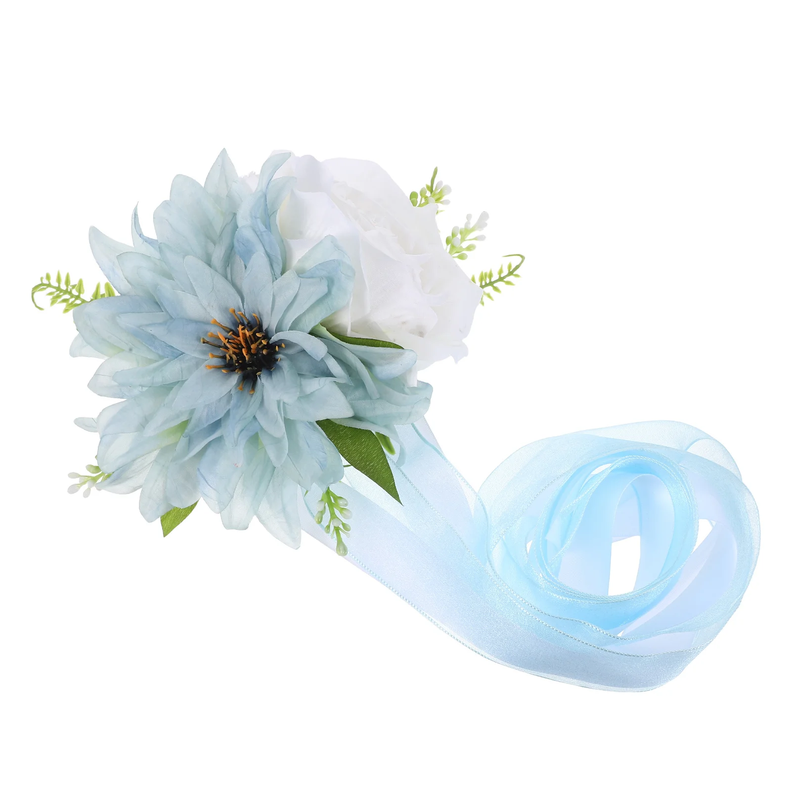 

Artificial Flower Curtain Tiebacks Floral Holdbacks for Drapes Wedding Chair Back Decorations Bridal Shower Chair Decor