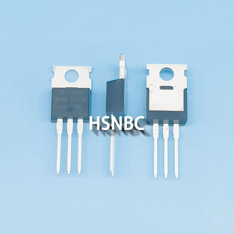 Transistor à effet de champ à canal N, IRF1405PBF, IRF1405, F1405, TO-220, 55V, 169A, MOSFET, 100% nouveau, importé, original, lot de 10 pièces