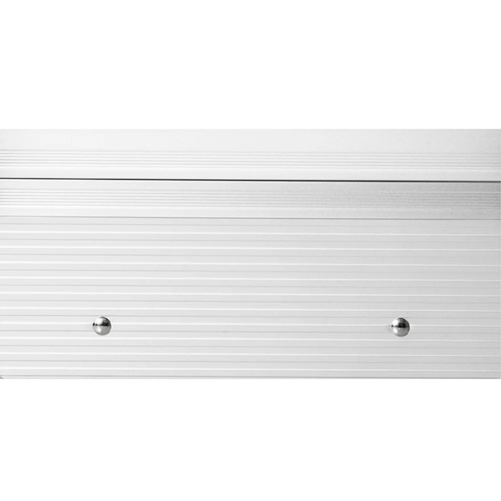 سبائك الألومنيوم المحمولة صندوق المال حقيبة للتخزين صينية تنظيم أمين الصندوق الصغيرة لمفاتيح العملات المعدنية الأشياء الثمينة مقبض حمل