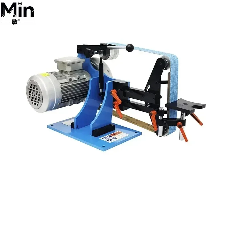 1.5KW 1400 Type Adjustable Frequency Converter Large Vertical Belt Sander Grinder For Polishing Deburring Accessory