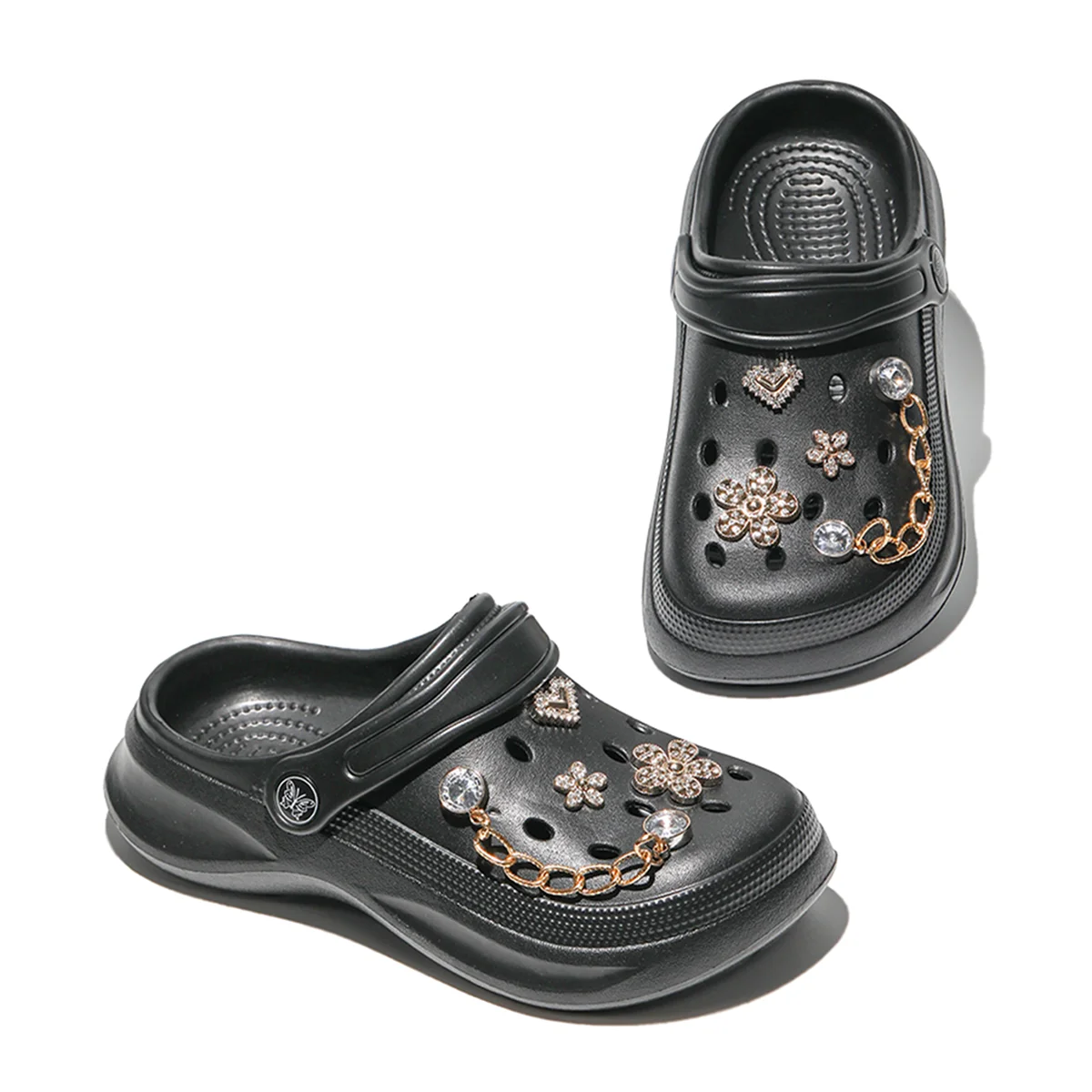 Kinder-Clogs und Pantoletten, Leichte EVA-Gartenschuhe, Rutschfeste Kindersandalen, Atmungsaktive Slip-On-Schuhe für Drinnen und Draußen 168 – Detail 13