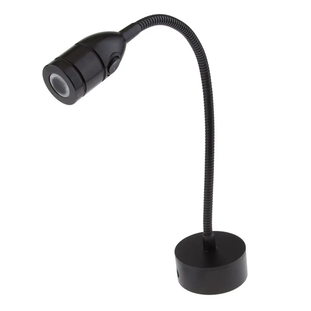 LED Reading Map Light Adjustable Bedside Wall Lamp for Marine RV Interior Lighting