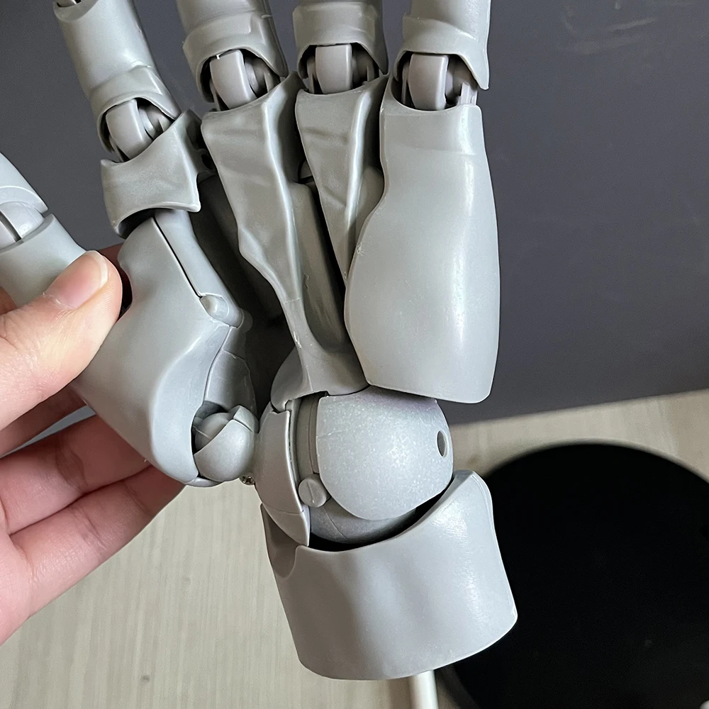 1:1 Handgelenk-Finger-Bionik-Actionfigur, linke und rechte Hand, Simulation zum Zeichnen, Skizzieren, Kunstmalerei, Anime-Körper, bewegliches Handmodell – Detail 28
