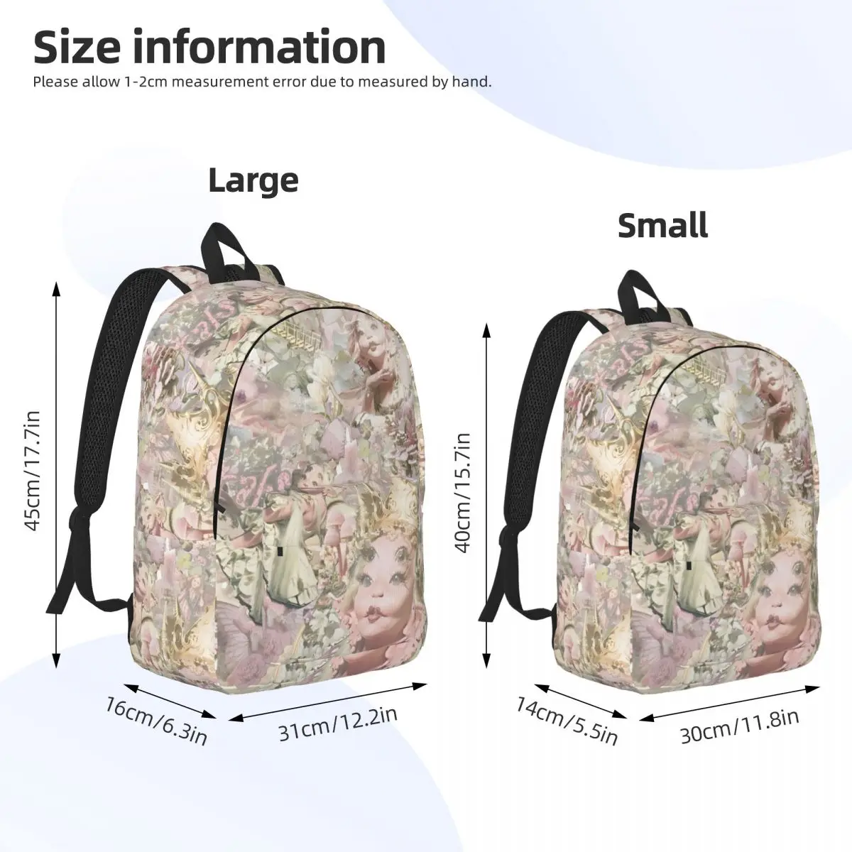 Melanie Martinez Musik lässig Rucksack Sport High School Business Sänger Daypack für Männer Frauen Laptop Canvas Taschen