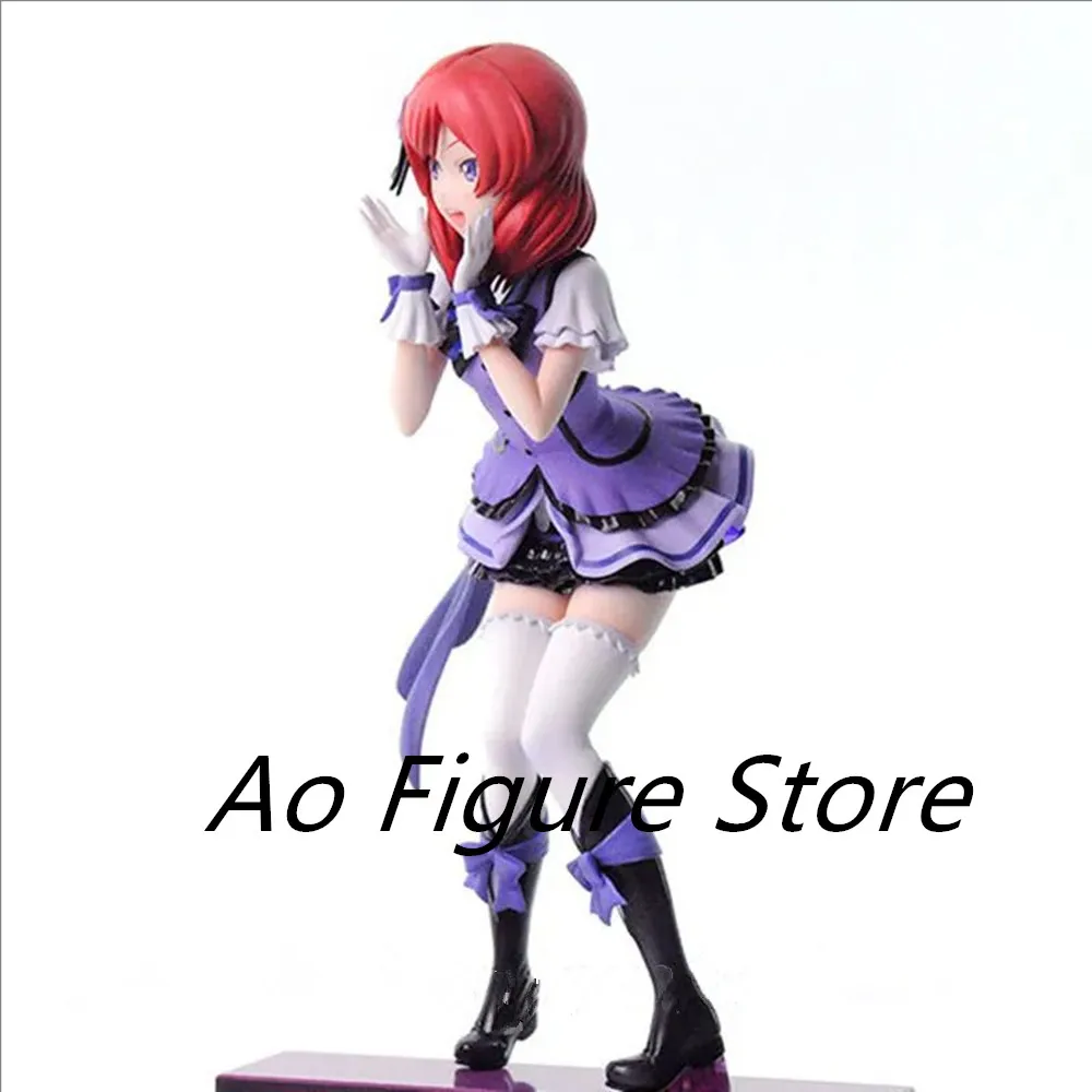 22cm Love Live! School Idol Festival Nishikino Maki Action Figure Anime Collection Model Toys Brinquedos For Christmas Gift