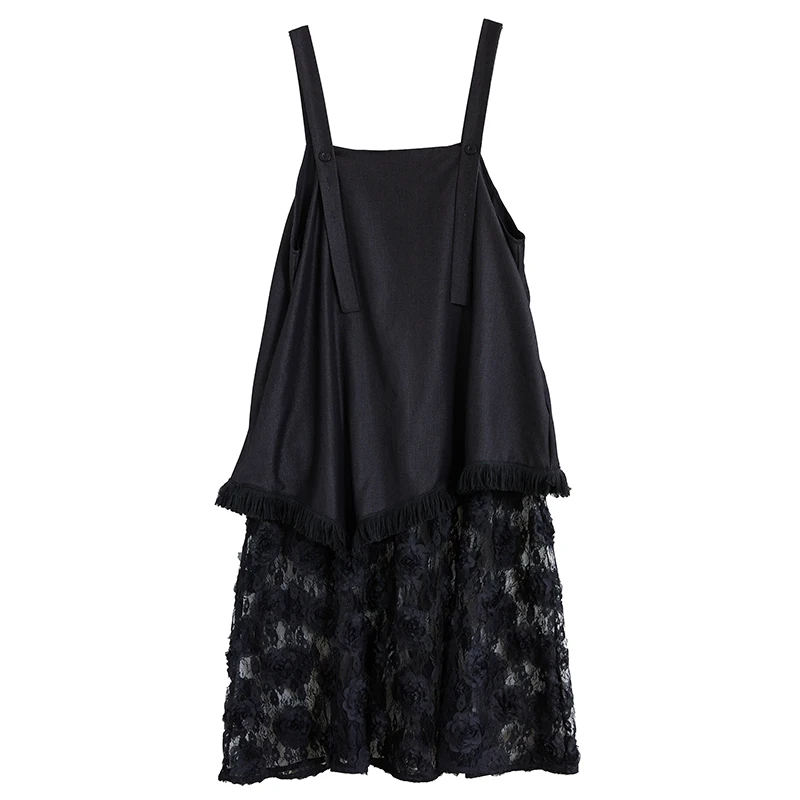 Autumn 2025 Hong Kong Sle Heavy Work 3D Flower Lace Patchwork Long Svel Dr Loose A-Line Skirt Ele Ladylike Print