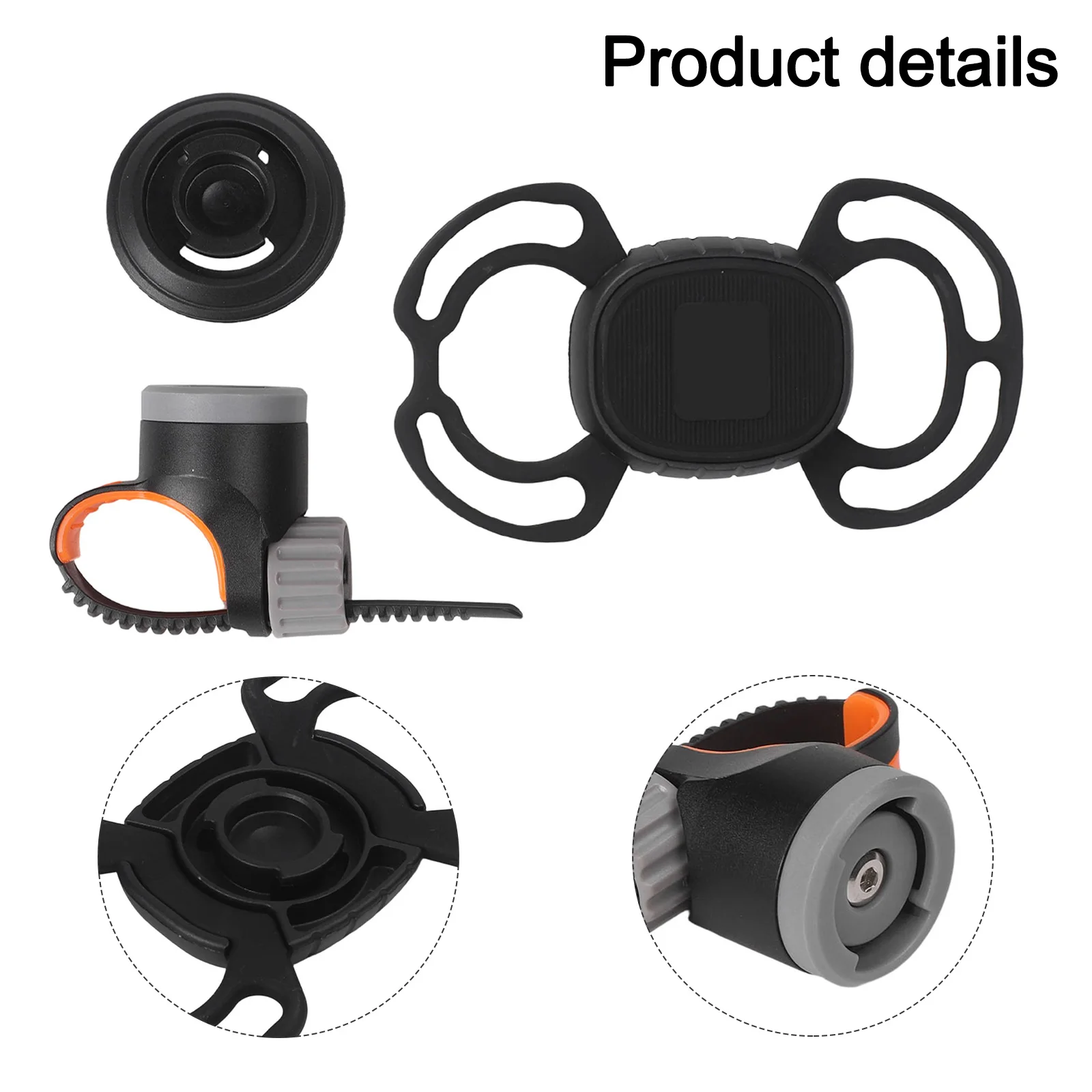 

For Bicycles Silicone Bike Stand 360 Rotation Mount Outdoor Adventures 360 Degree Phone Mount Compatible With Most Smartphones