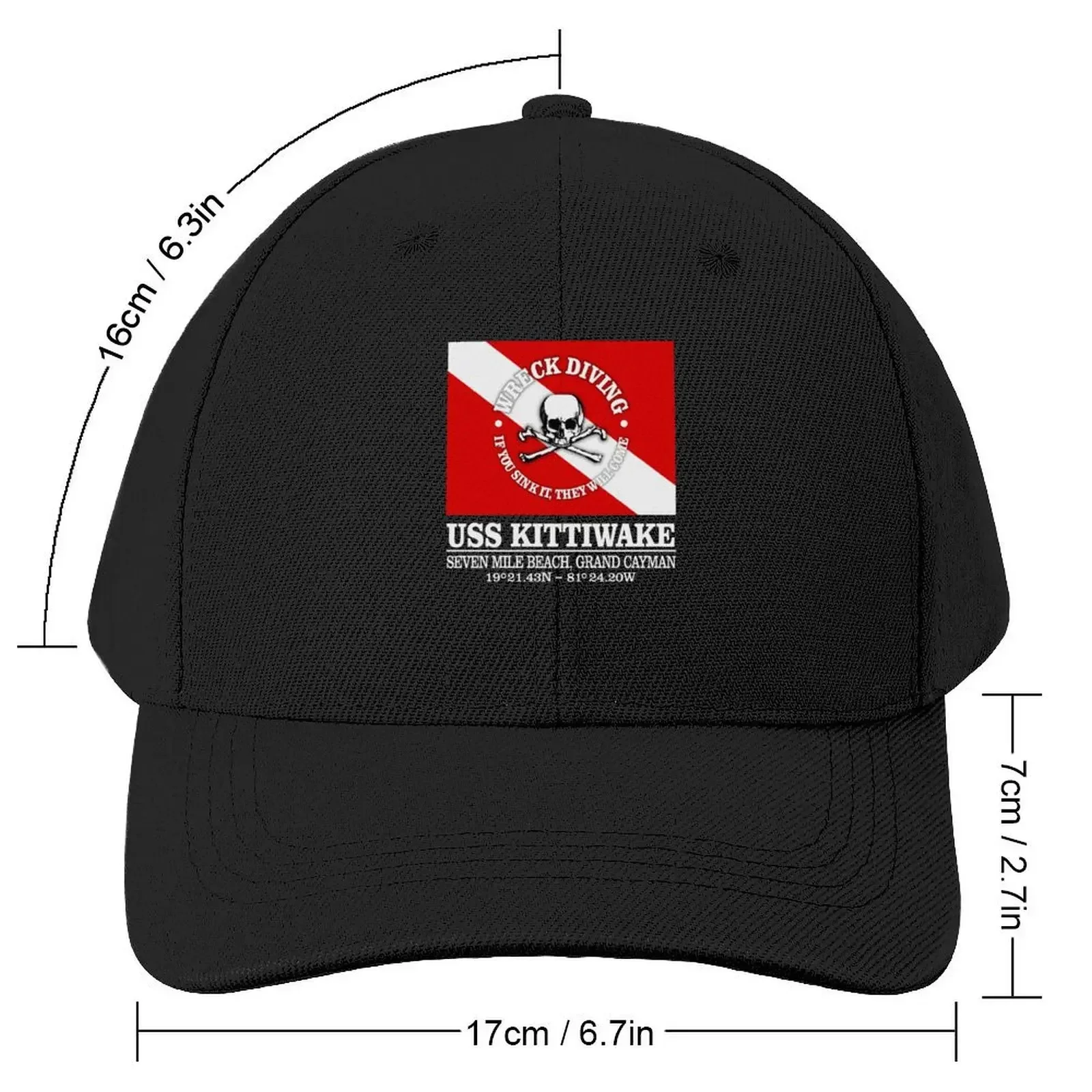 Kittiwake (best wrecks) Baseball Cap Luxury Brand Fashion Beach Women's Hats 2025 Men's