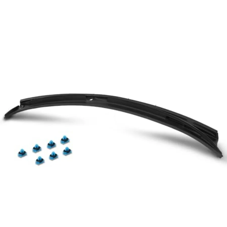 

Black Lower Motor Cowl Cover with Windshield Wiper Grille Vent Cowl Panel Design for Enhanced Vehicle Aesthetic and Protection
