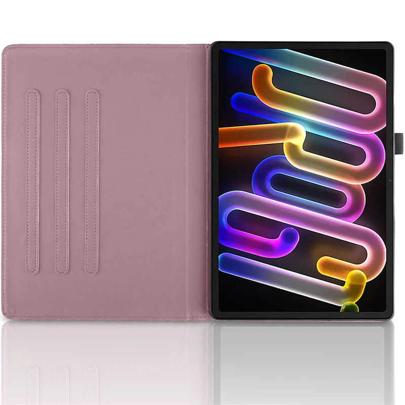 For Lenovo Yoga Tab 11.1 Case tb710fu 360 Rotating Embossed Flip Stand Tablet Cover For Funda Lenovo Yoga Tab Case 11.1 inch