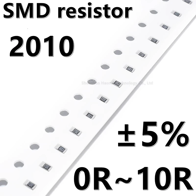 

(20 шт.) 2010 5% SMD резистор 0R 1R 1.2R 1.3R 1.5R 1.6R 1.8R 2R 2R2 2R4 2R7 3R 3R3 3R6 3R9 4.3R 4.7R 5R1 5R6 6R2 6R8 7R5 8R2 10R