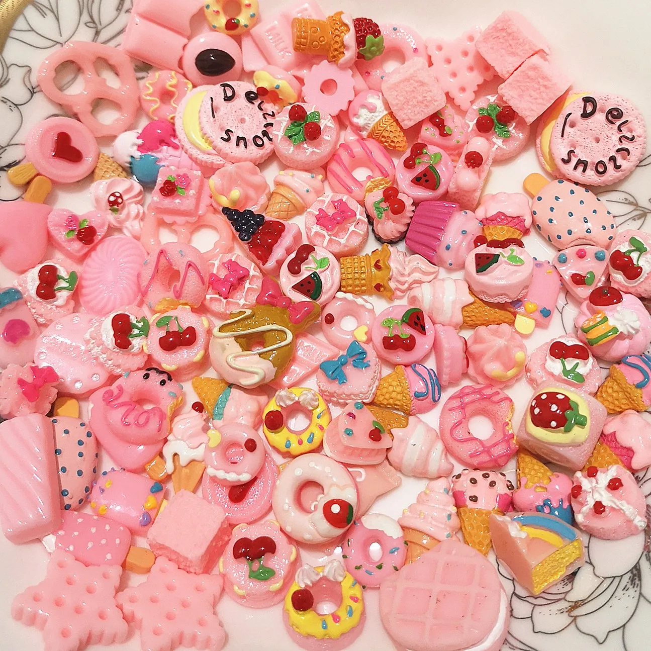 10Pcs Biscuit Donut…