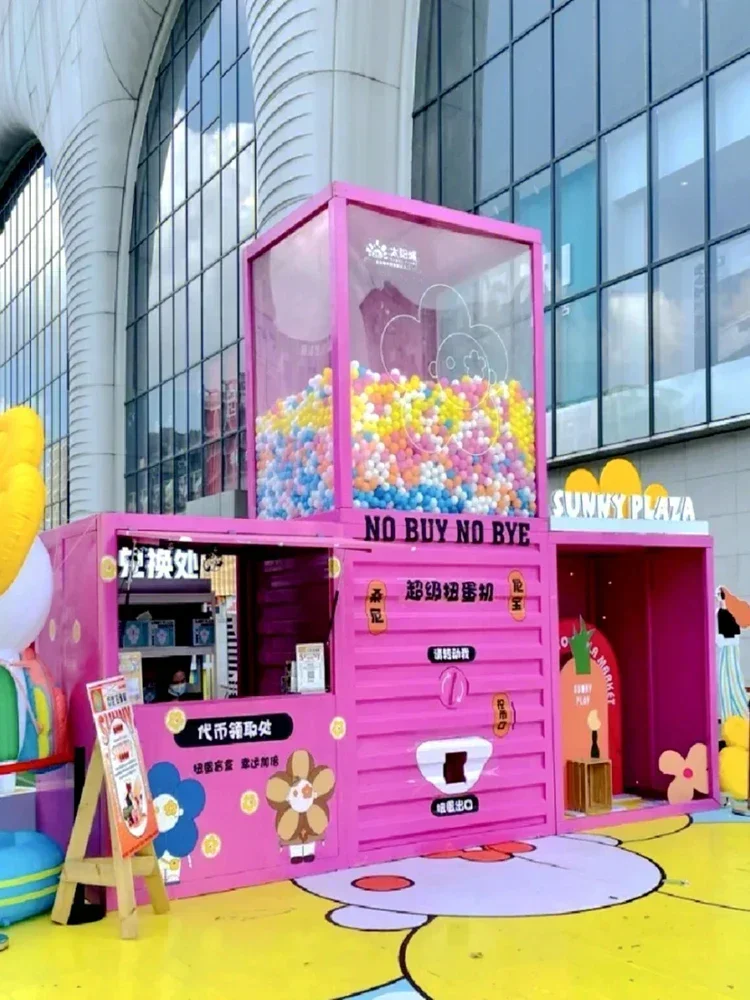 Commercial Internet Celebrity Giant Gashapon Machine Shopping Mall Activities Large Lottery Machine Customization