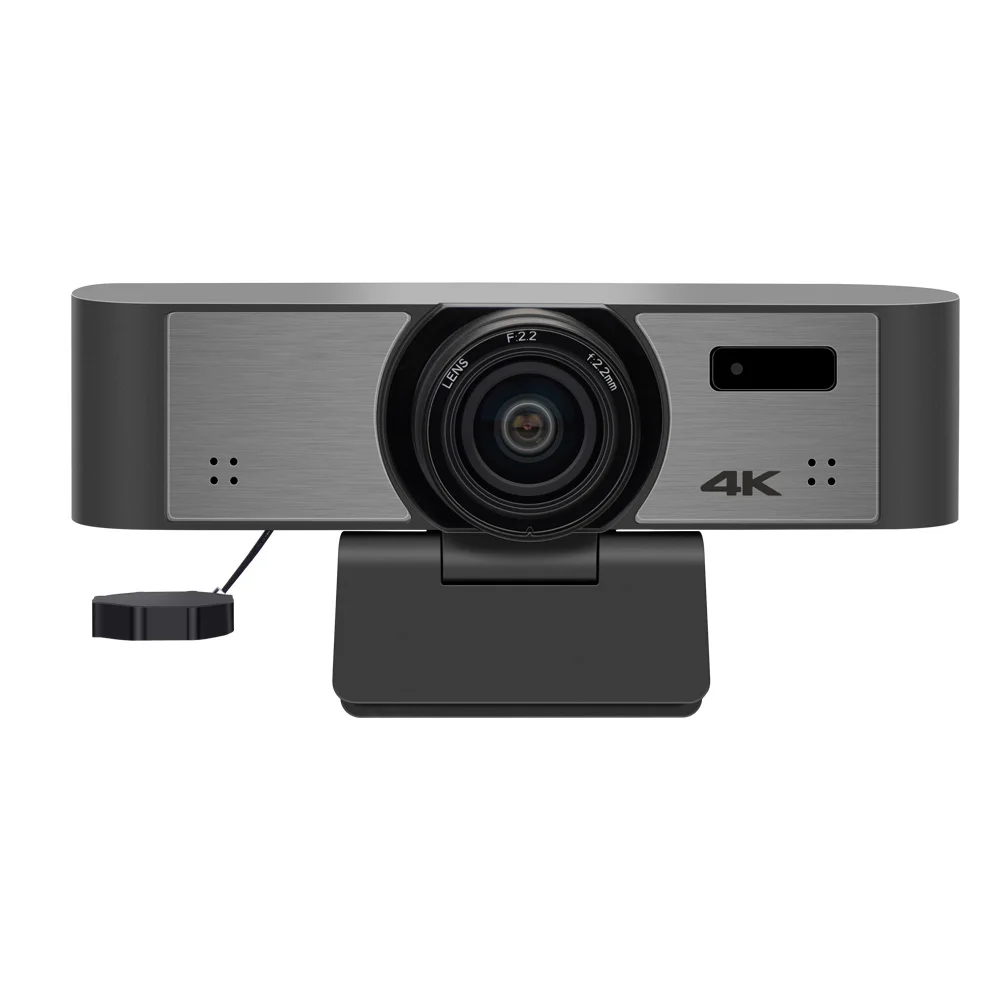 Simitie Webcam 110 Ultra-Large Angle 4K UHd AI Tracking USB Pc Computer Web Camera With Microphone for Live Video Office Work