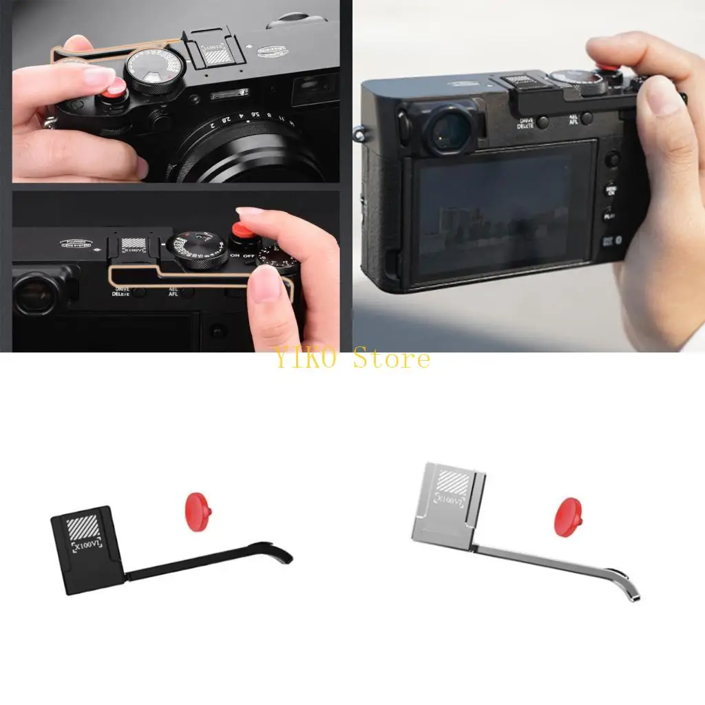 K32C Camera Thumb Grip Aluminium Machining Portable Lightweight Practical for X100VI