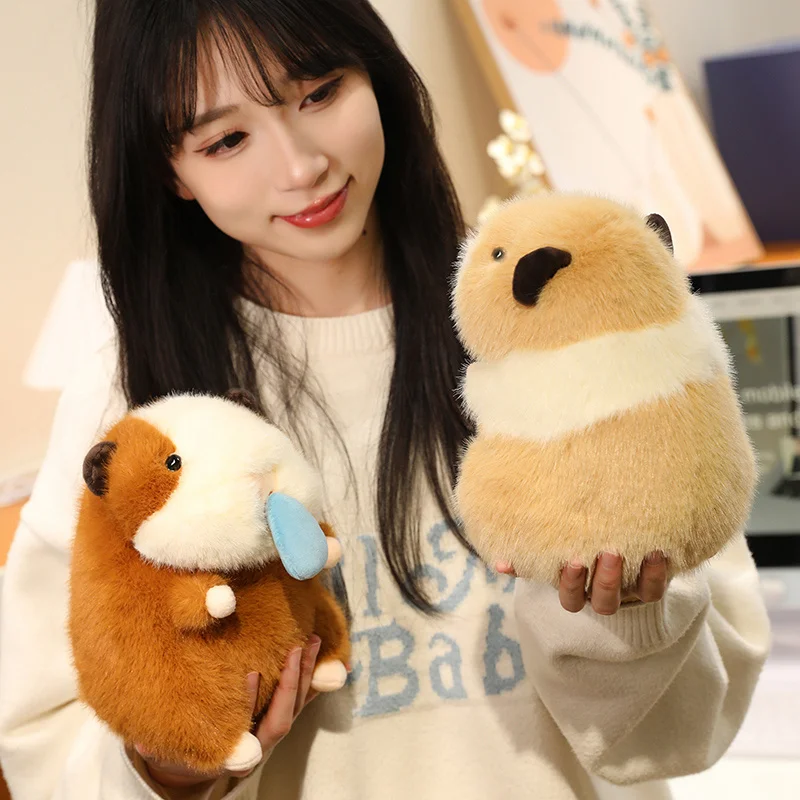 Leuke Real Life Cavia Knuffel Pop Kawaii Piggy Pop Knuffeldier Muis Ratten Speelgoed Kussen Verjaardagscadeau voor Meisjes Kinderen