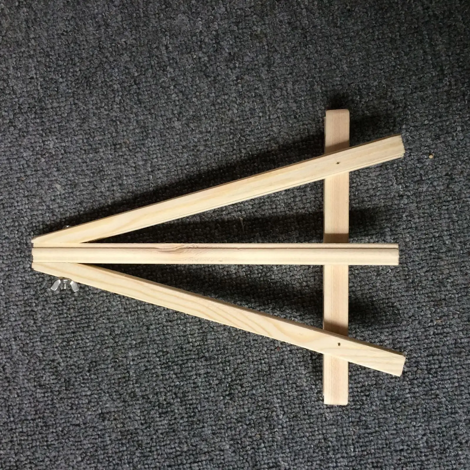 Lavagna per lettere in feltro con supporto per visualizzare varie impostazioni