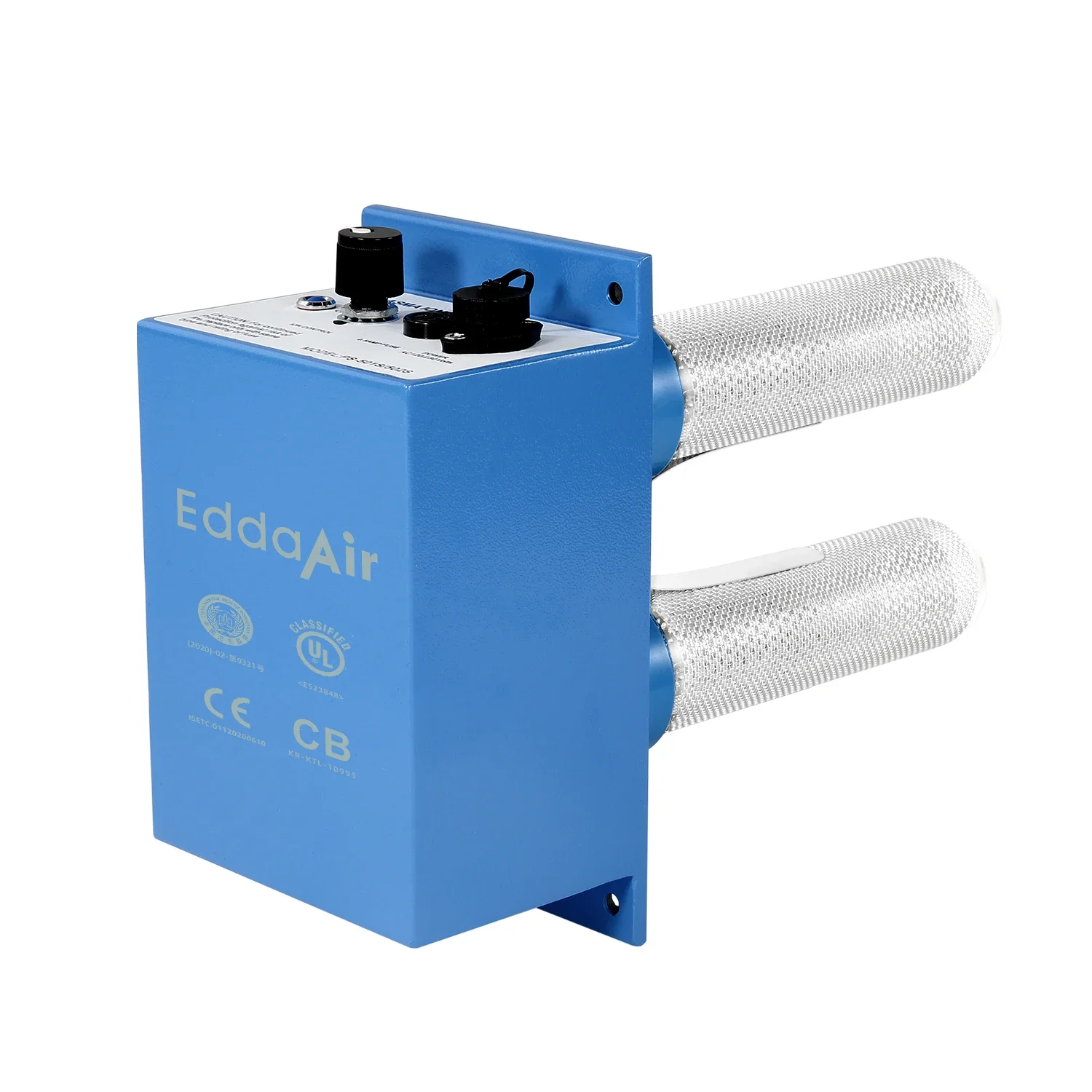 EddaAir PS-502S Bipolar Air Ionizer Duct Mounted Plasma Technology Odor Control Filter For Seafood Factory