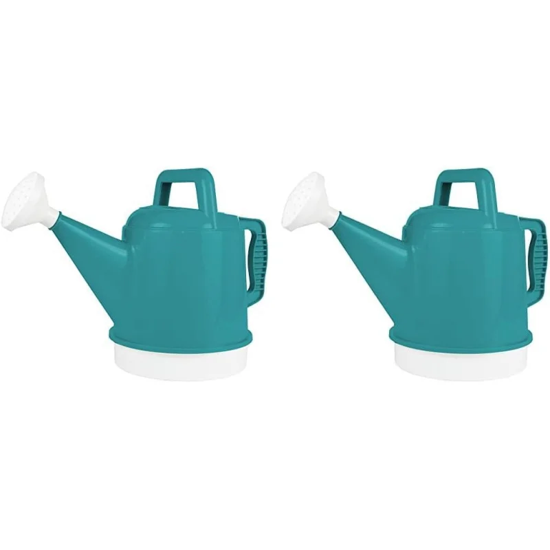 

Watering Can Deluxe 2 Gallon (256 Fl Oz) Bermuda Teal Green (of 2)