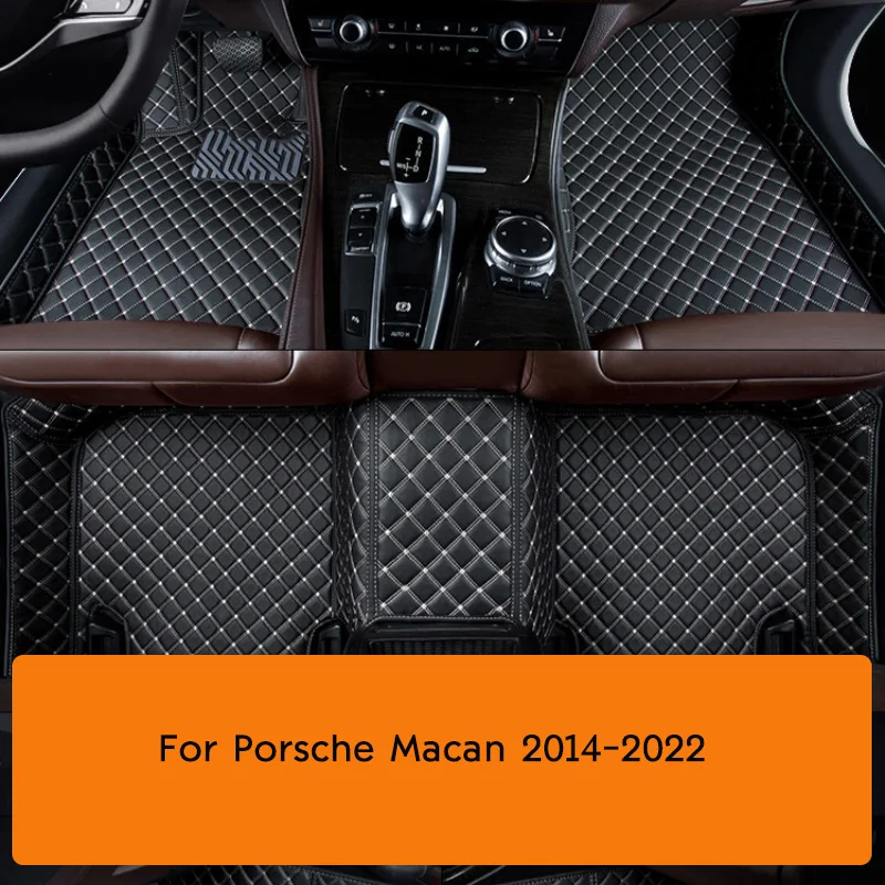 

Для Porsche Macan 2014-2022 искусственная кожа на заказ автомобильные коврики авто детали интерьера аксессуары ковер