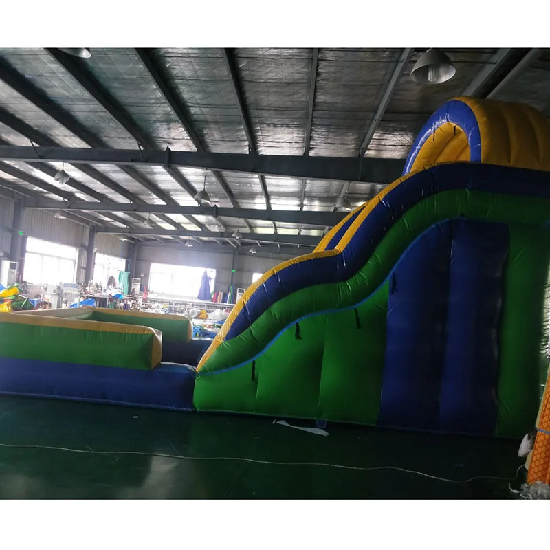 Popular Desig Crianças Brinquedo Inflável, Outdoor PVC Slide Entretenimento Jogo com Piscina, 2022